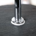 Patera Kamienna na Owoce Ciasto 2-piętrowa Dekoracyjna Solidna ORION 23 cm