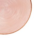 Patera na Tort Ciasto na Nóżce Szkło Perłowy Róż 21 cm Home Styling