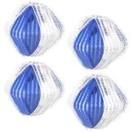 Piłki Kule Czyszczące do Prania Wielorazowe Rzep Zestaw 4 szt. ORION 5 cm