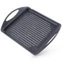 Płyta Grillowa Granitowa 34 x 26,5 cm ORION do Indukcji i Piekarnika