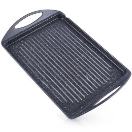 Płyta do Grillowania Granitowa Ryflowana Nieprzywierająca Grande 42x27 cm