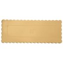 Podkład pod Ciasto Prostokąt Złoty 33 x 12 cm ORION do Mazurka