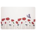 Podkładka na Stół Prostokąt Maki 43 x 28 cm ORION Ozdobna Mata PCV