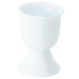 Podstawka na Jajko Porcelanowa Biała MONA 7 cm ORION Elegancka do Jaj