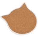 Podstawki pod Kubek Kotki Komplet 4 szt. Ceramiczne w Stojaku