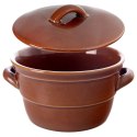 Pojemnik Garnek do Marynowania Kiszenia Ceramiczny z Pokrywką ORION 650 ml