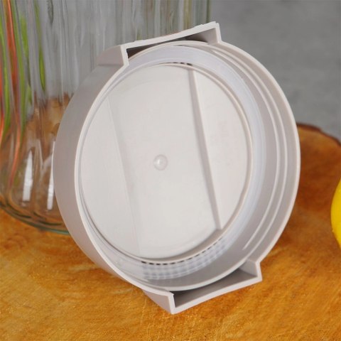 Pojemnik Kuchenny na Makaron Płatki Mąkę Szklany EXCELLENT HOUSEWARE 1,6 l