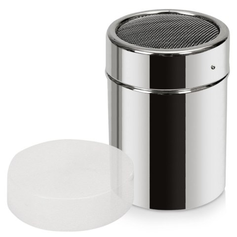 Pojemnik do Cukru Pudru Cynamonu Stalowy 300 ml ORION z Sitkiem