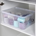 Pojemnik do Przechowywania z Pokrywką 20 L VILDE Organizer 40 x 33 x 20 cm
