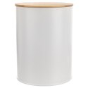 Pojemnik Metalowy 2,3 L ORION Bambusowa Pokrywka Szczelny 17,5 x 13,5 cm