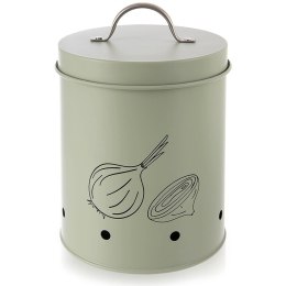 Pojemnik Metalowy na Cebulę 2,4 L ORION z Wentylacją 20,5 x 14 cm