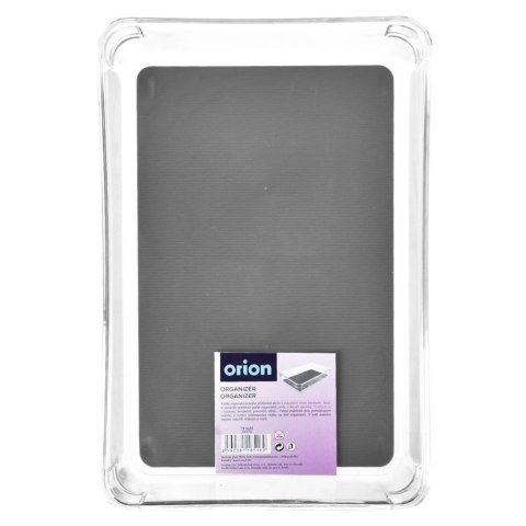 Pojemnik Organizer Szuflady GREY 24 x 16 x 4,5 cm ORION Antypoślizgowy
