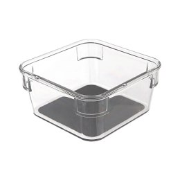 Pojemnik Organizer Szuflady GREY Mały 9 x 9 x 4,5 cm ORION Antypoślizgowy