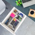 Pojemnik Organizer Szuflady GREY Mały 9 x 9 x 4,5 cm ORION Antypoślizgowy