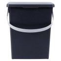 Pojemnik Organizer na Akcesoria Czarny 5,5 L 19 x 18 x 23 cm z Pokrywą