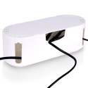 Pojemnik Organizer na Kable Przedłużacze 32 x 12 x 11,5 cm VILDE Biały
