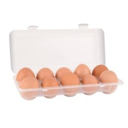 Pojemnik na Jajka Organizer Lodówki 10 szt. ORION z Pokrywką 26 x 11 x 7 cm