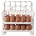 Pojemnik na Jajka Organizer Trzypoziomowy 30 szt. ORION 28 x 10 x 22,5 cm