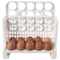 Pojemnik na Jajka Organizer Trzypoziomowy 30 szt. ORION 28 x 10 x 22,5 cm