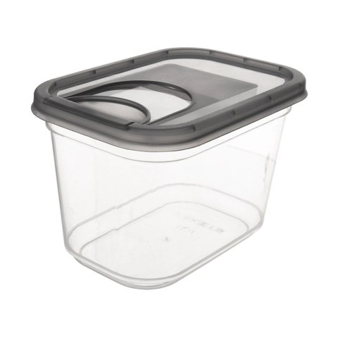 Pojemnik na Kapsułki Karmę Sypkie 1,3 L ORION z Dozownikiem 16,5 x 11,5 cm