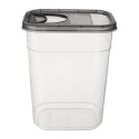 Pojemnik na Kapsułki Karmę Sypkie 1,9 L ORION z Dozownikiem 16,5 x 16,5 cm