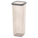 Pojemnik na Makaron Sypkie Piętrowany 2 L EXCELLENT Zamykany 28 x 11 cm