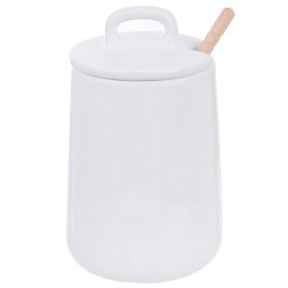 Pojemnik na Miód z Łyżką Porcelanowy Ozdobny ORION 470 ml