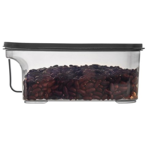 Pojemnik na Produkty Sypkie GREY 2,6 L ORION Uchwyt 23 x 16 x 10 cm