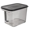 Pojemnik na Produkty Sypkie GREY 2,75 L ORION Uchwyt 19 x 13 x 15,5 cm