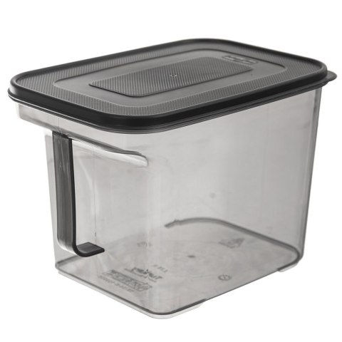 Pojemnik na Produkty Sypkie GREY 2,75 L ORION Uchwyt 19 x 13 x 15,5 cm