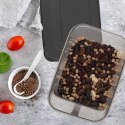 Pojemnik na Produkty Sypkie GREY 2,75 L ORION Uchwyt 19 x 13 x 15,5 cm