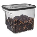 Pojemnik na Produkty Sypkie GREY 2,75 L ORION Uchwyt 19 x 13 x 15,5 cm
