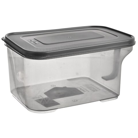 Pojemnik na Produkty Sypkie GREY 3,25 L ORION Uchwyt 23 x 15,5 x 15,5 cm