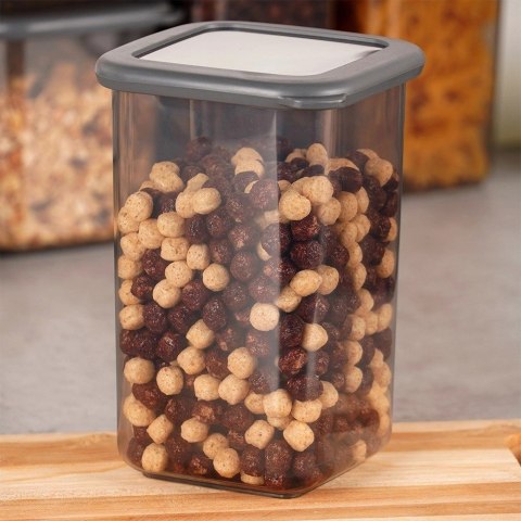 Pojemnik na Sypkie Piętrowany 1,2 L EXCELLENT Zamykany 16,5 x 11 cm