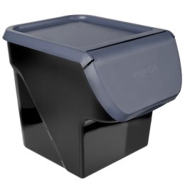 Pojemnik na Warzywa Piętrowany 13 L VILDE z Klapą Zmywarka 34 x 27,5 cm