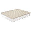 Pojemnik na Wędliny Sery 2 L ORION Falowane Dno Zmywarka 28,5 x 22,5 cm