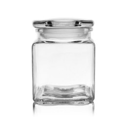 Pojemnik Szklany Kwadratowy 950 ml ORION Szczelny Retro 13,5 x 12 cm