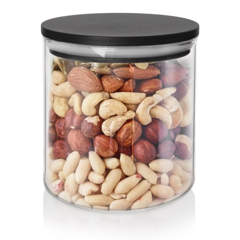 Pojemnik Szklany Sypkie Produkty 450 ml ORION z Uszczelką 9 x 9 cm
