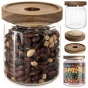 Pojemnik Szklany Sypkie Produkty 730 ml ORION z Pokrywką 12,5 x 10 cm