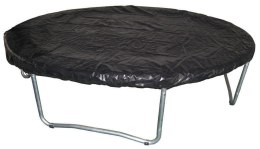 Pokrowiec Plandeka Ochronna na Trampolinę Czarna Solidna KUBISPORT 366 cm