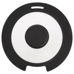 Pokrywka Szklana Borokrzemowa z Silikonowym Rantem 18 cm ORION