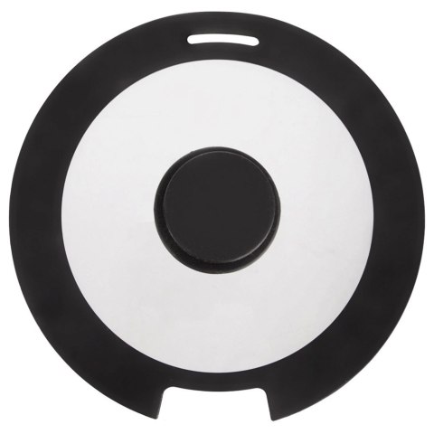 Pokrywka Szklana Borokrzemowa z Silikonowym Rantem 24 cm ORION