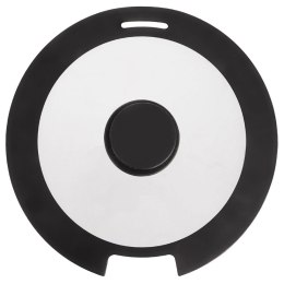 Pokrywka Szklana Borokrzemowa z Silikonowym Rantem 28 cm ORION