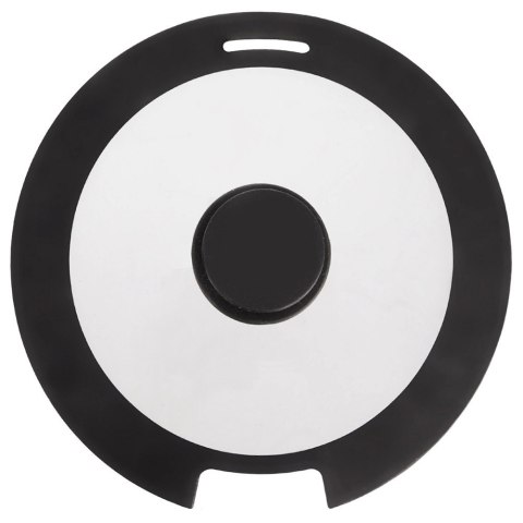 Pokrywka Szklana Borokrzemowa z Silikonowym Rantem 28 cm ORION