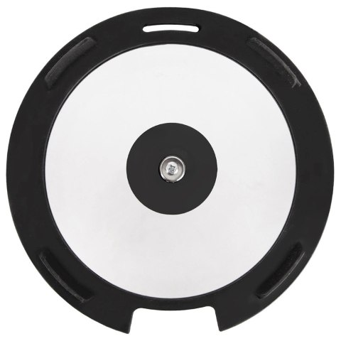 Pokrywka Szklana Borokrzemowa z Silikonowym Rantem 28 cm ORION