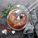 Pokrywka Szklana Żaroodporna Odpowietrznik 14 cm ORION do Garnka Patelni