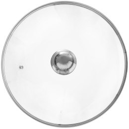 Pokrywka do Garnka Patelni Rondla z Rantem Szklana Uniwersalna ORION 32 cm