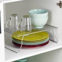 Półka Kuchenna Metalowa Składana Szara 37 x 21 cm SG Organizator
