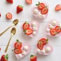 Pucharki Desery Przekąski Serce 6 szt. 120 ml Catering ORION