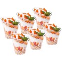 Pucharki Desery Przekąski Tworzywo 6 szt. 180 ml Catering ORION